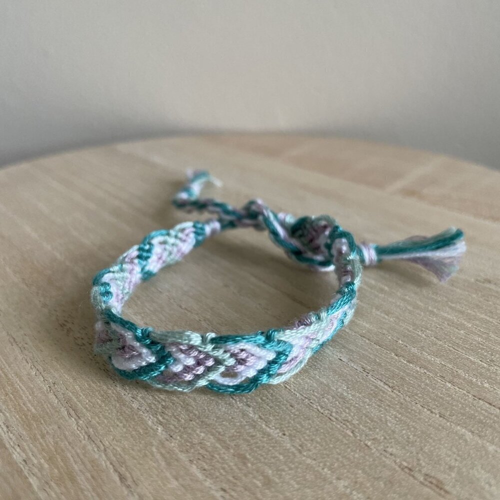 Bryn Bracelet, anklet, trendy, comfortable, tie, embroidery thread, woven, gift,